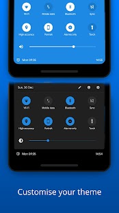 Bottom Quick Settings لقطة شاشة