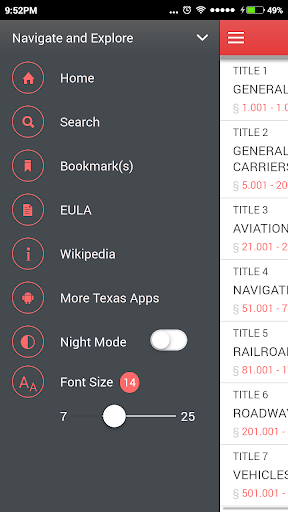 Texas Transportation Code 2019