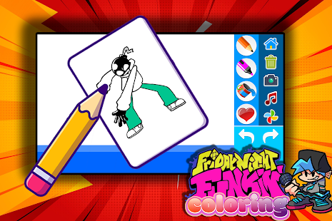 Friday Night Funkin Color Book 2021 3 APK + Мод (Unlimited money) за Android