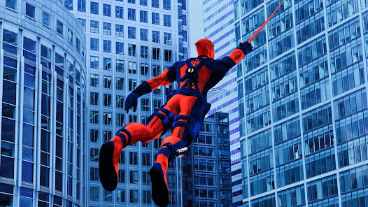 Captura 6 Miami Rope Hero Superhéroes 3D android