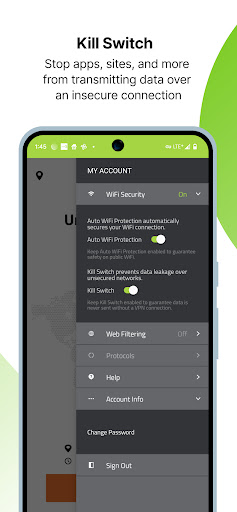 Webroot WiFi Security VPN screenshot 5