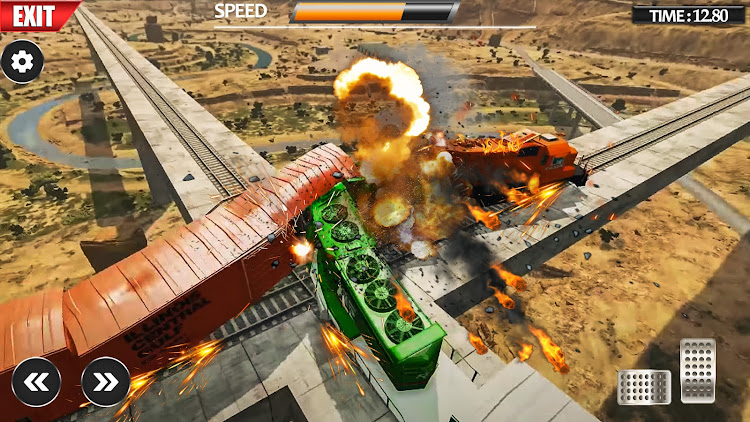 Train Vs Giant Pit Crash Games - 2.0.6 - (Android)