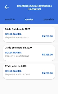 Benefícios Sociais Brasileiros (Consultas)