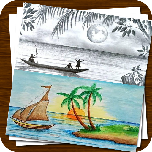 رسم المناظر الطبيعية مشهد Diy التطبيقات على Google Play