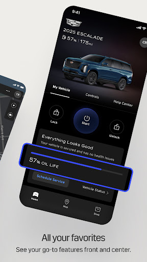 Screenshot of myCadillac