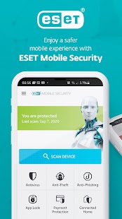 ESET Mobile Security&Antivirus Capture d'écran