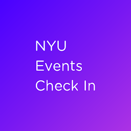 Icon image NYU Events Check In
