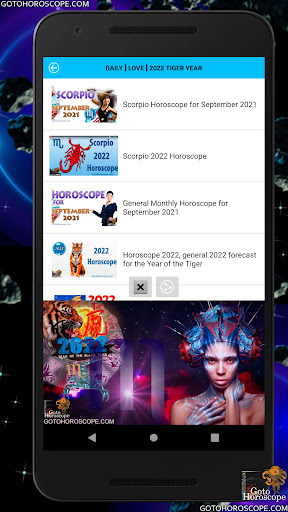 Scorpio Daily Horoscope Screen 3