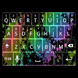 Rainbow Splatter Keyboard Skin icon