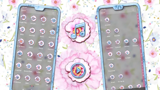 Floral Flowers Theme