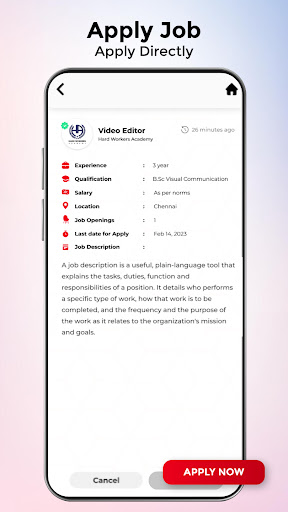 JobsLink - Job Search App Screen 3