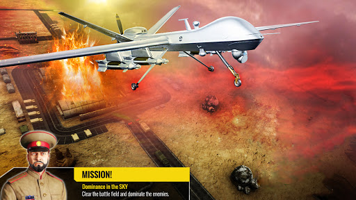 Drone Air Strike 2021 - 3D Assault Shooting Games  APK MOD (Astuce) screenshots 5