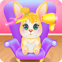 Cute Bunny Caring and Dressup