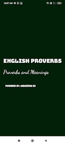 English Proverbs and Meanings Unknown