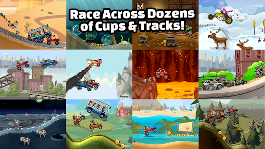 Hill Climb Racing 2 Apk Mod for Android [Unlimited Coins/Gems] 2