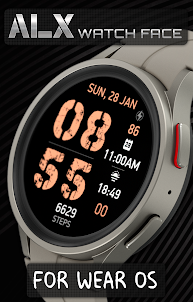 ALX22 LCD Watch Face