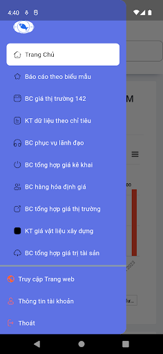 CSDL Giá Tỉnh Trà Vinh Screen 3