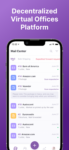 Android application SphereMail screenshort