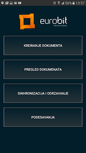Android application eWMS screenshort