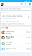 screenshot of Skype for Business for Android