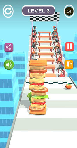 Sandwich Running 3D Game 2022