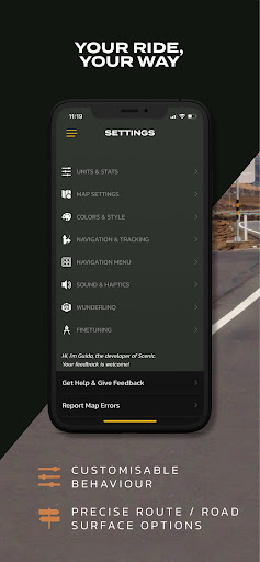 Scenic Motorcycle Navigation screenshot 7