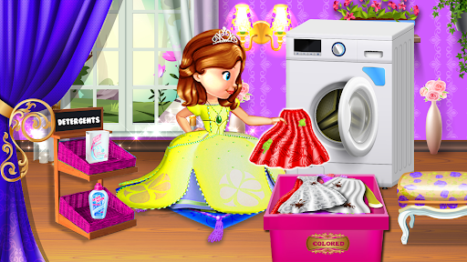 Android application Laundry Washing Machine Games screenshort
