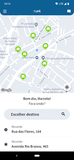 Android application TUPÃ screenshort