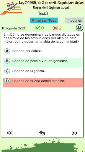 EnsayaTest - Test Oposiciones Screen 3