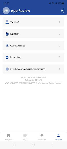Android application Bdsbinhthuan.vn screenshort
