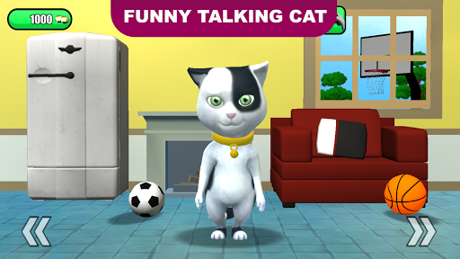 Talking Baby Cat Max Pet Games  screenshots 1