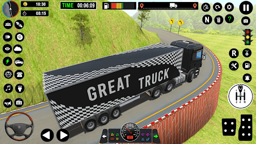 Oil Tanker Truck: Army Truck Screen 3
