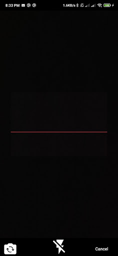WiFi QR password Scanner Screen 2