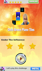 Chris Brown Piano Tiles