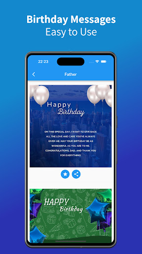 Birthday Messages Screen 3