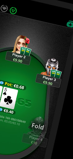 Poker på bet365: Texas Holdem Screen 2