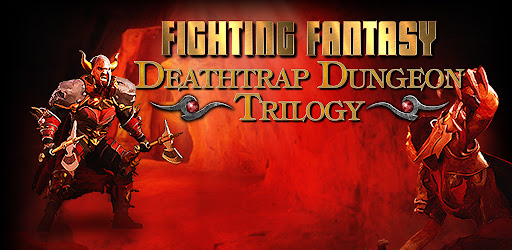 Deathtrap Dungeon Trilogy Android uygulaması resmi video fragman kapak görseli