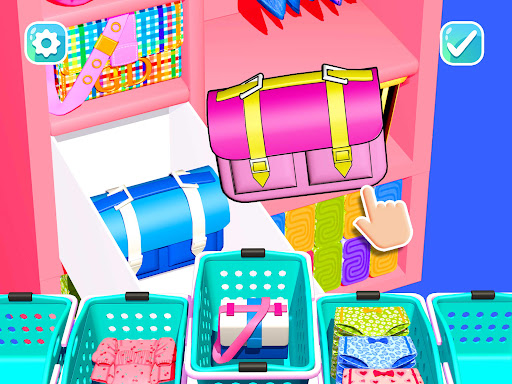 Android application Restock Closet Organizer Games screenshort