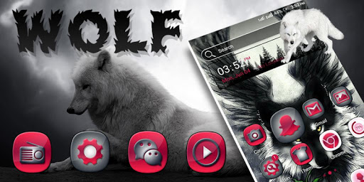 Wolf Launcher Theme Screen 3
