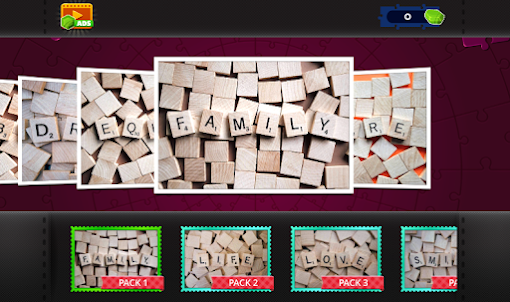 Scrabble Jigsaw - Puzzle Games