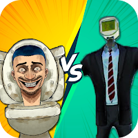 Toilet Monster vs Camera man