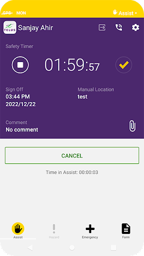 TELUS Connected Worker Screen 2