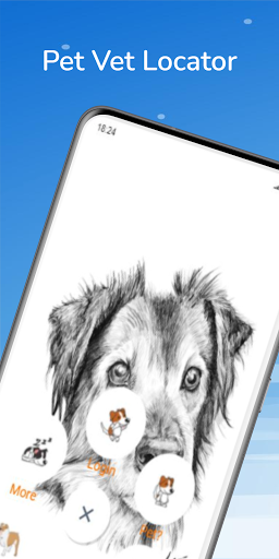 Android application Pet Vet Locator Dog Care Tips screenshort