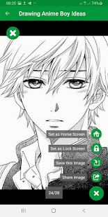 Drawing Anime Boy Ideas android2mod screenshots 8