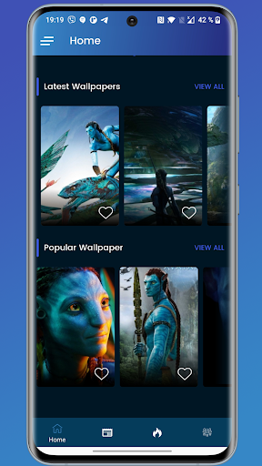 Android application Avatar Wallpapers 2022 4k HD screenshort