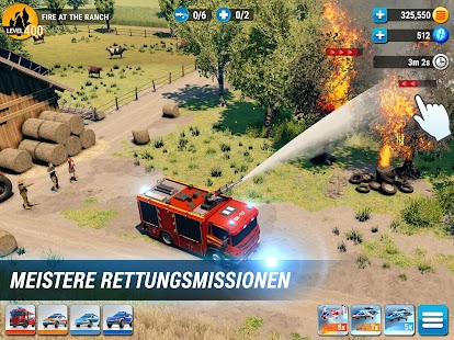 EMERGENCY HQ: Feuerwehr Spiel Screenshot