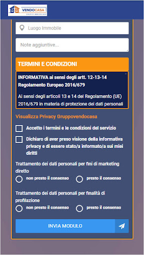 Vendocasa Screen 2