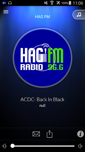 Android application Radio HAG' FM screenshort