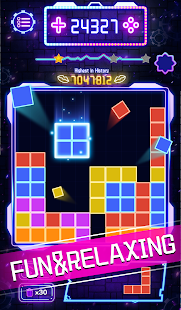 Punk Block Puzzle-Neon Classic Varies with device APK screenshots 2