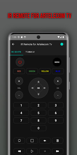 Remote for Artelecom tv